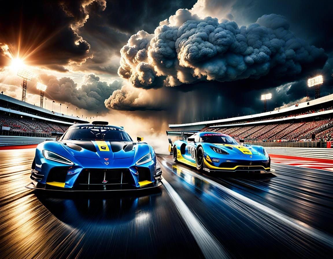 Drag Racing  by @Debb