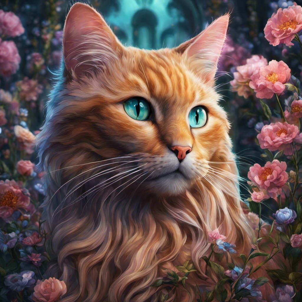 Garden portrait - AI Generated Artwork - NightCafe Creator