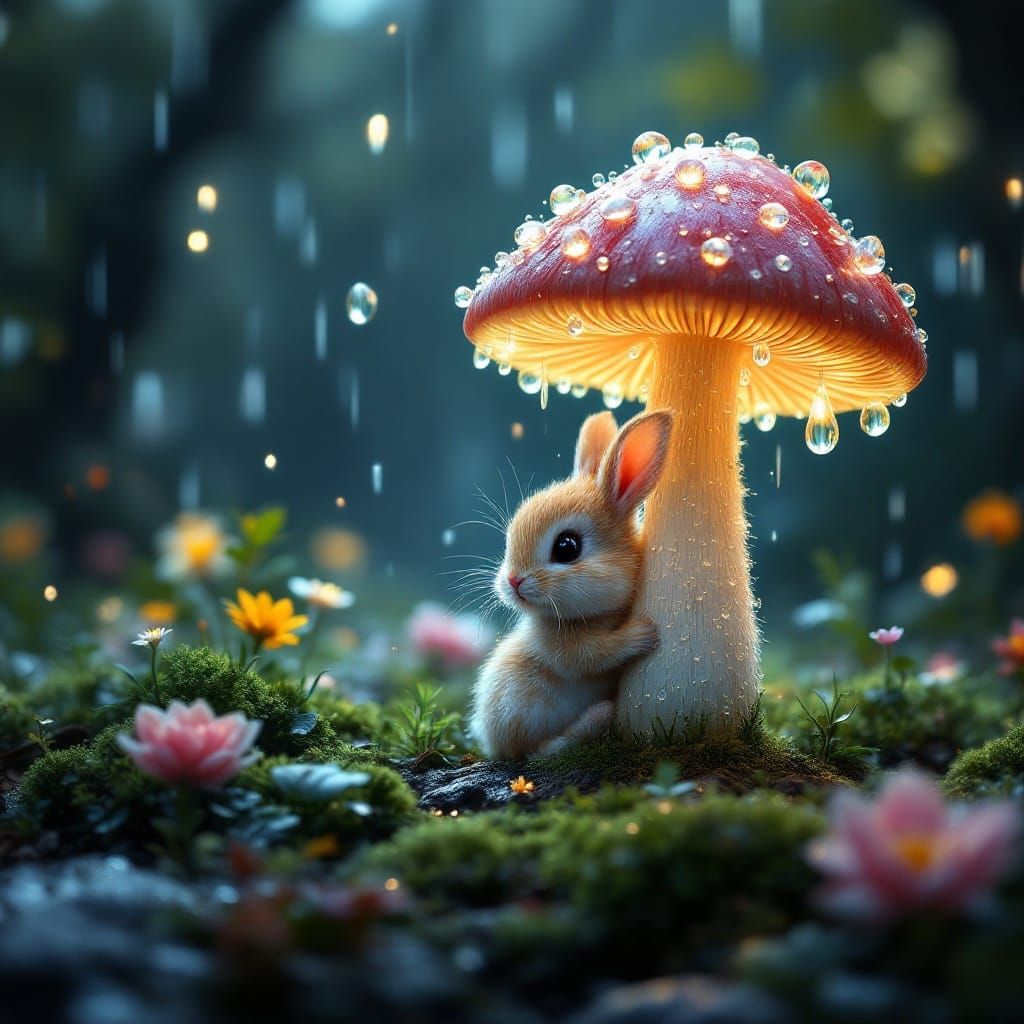 Shelter from the rain  by @Siempreamare