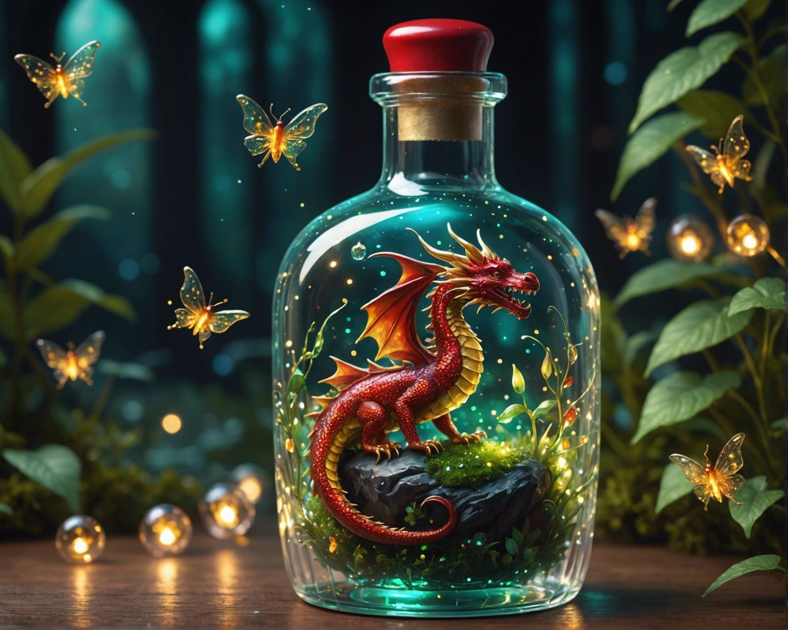 Dragon In A Bottle