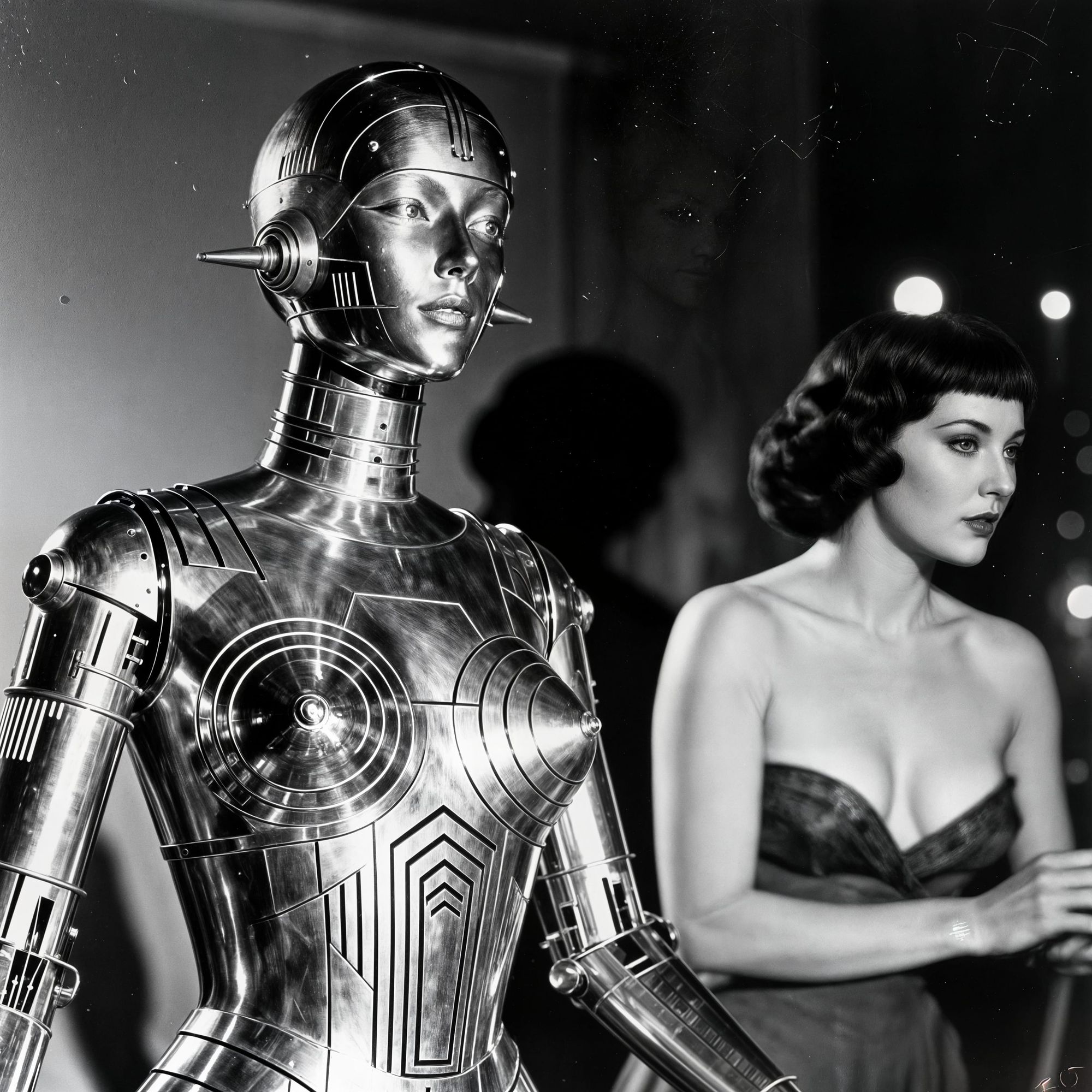 A conversation at a party