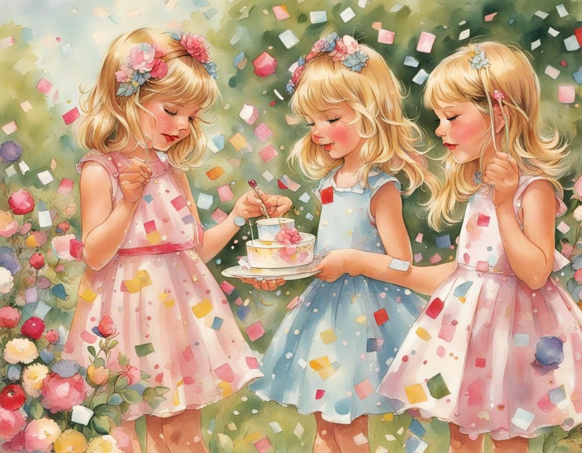 Girl's Birthday Party  by @Stormy Dawn