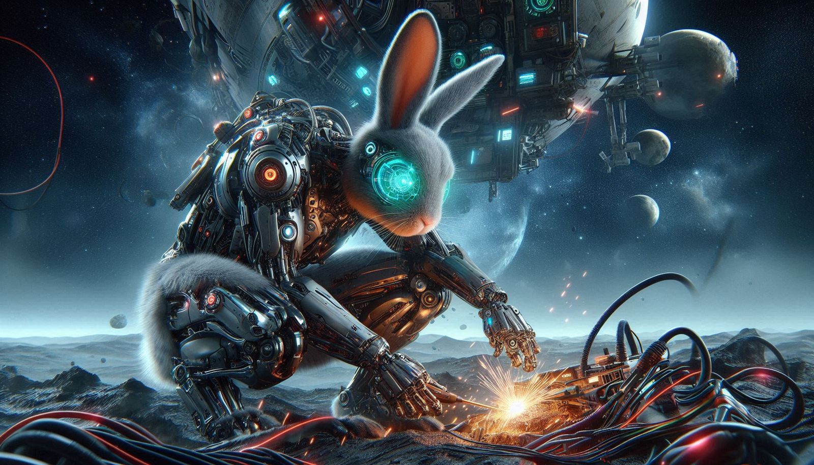 Cyborg Rabbit