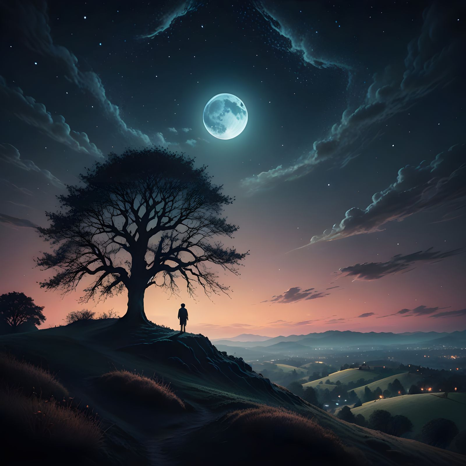 A lone figure 
  by @WS