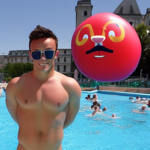 Inflated Tom Daley