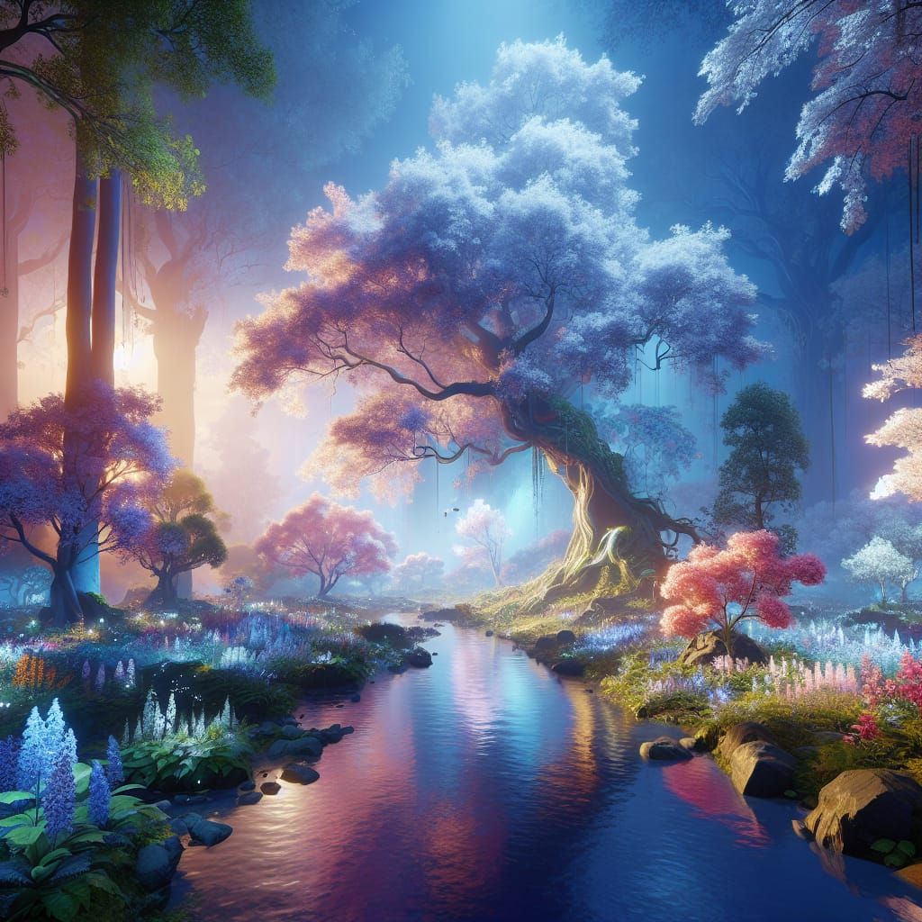 Generate an image that embodies the concept of eternal beaut...