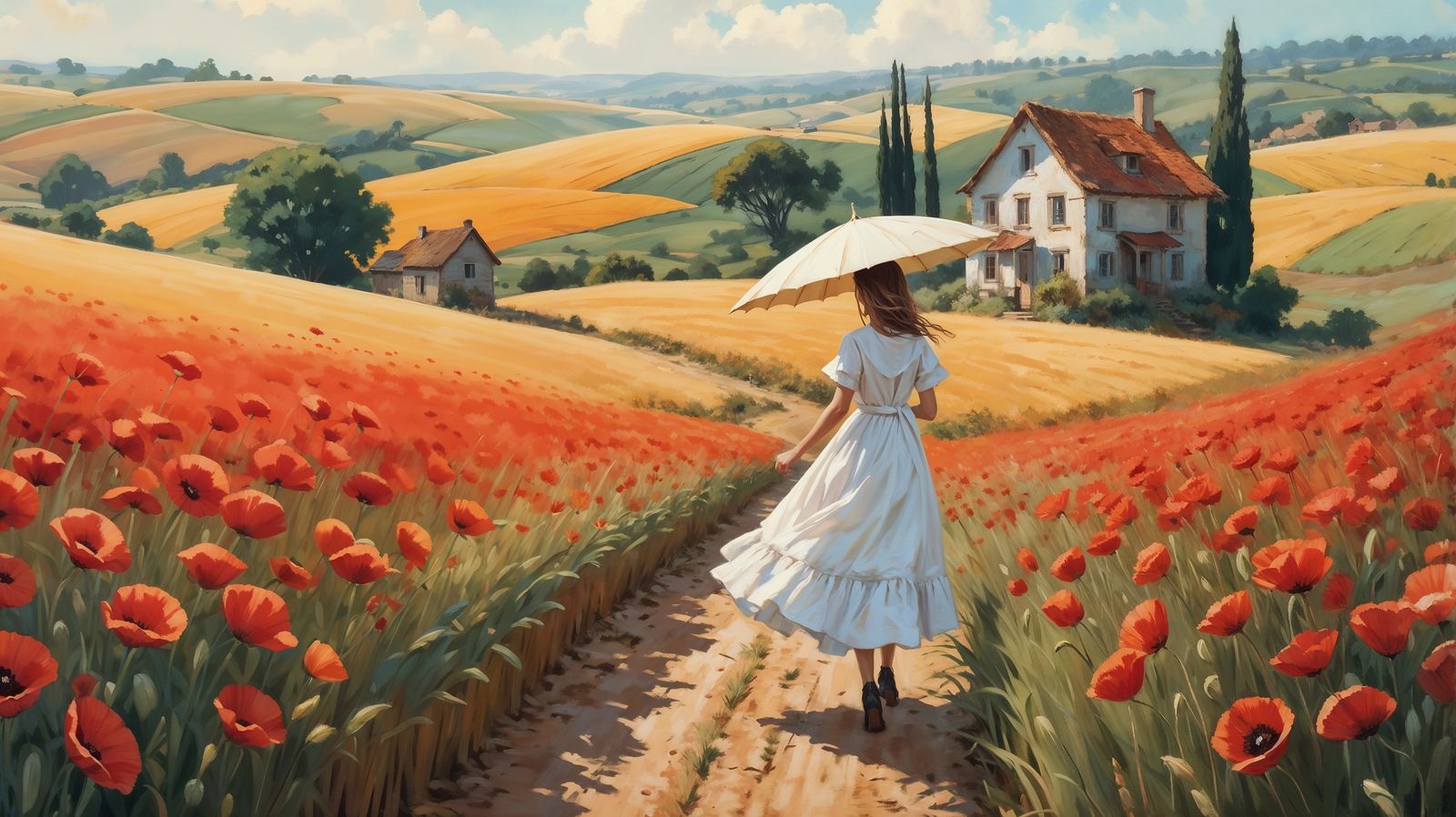 Sunday walk in the fields 02