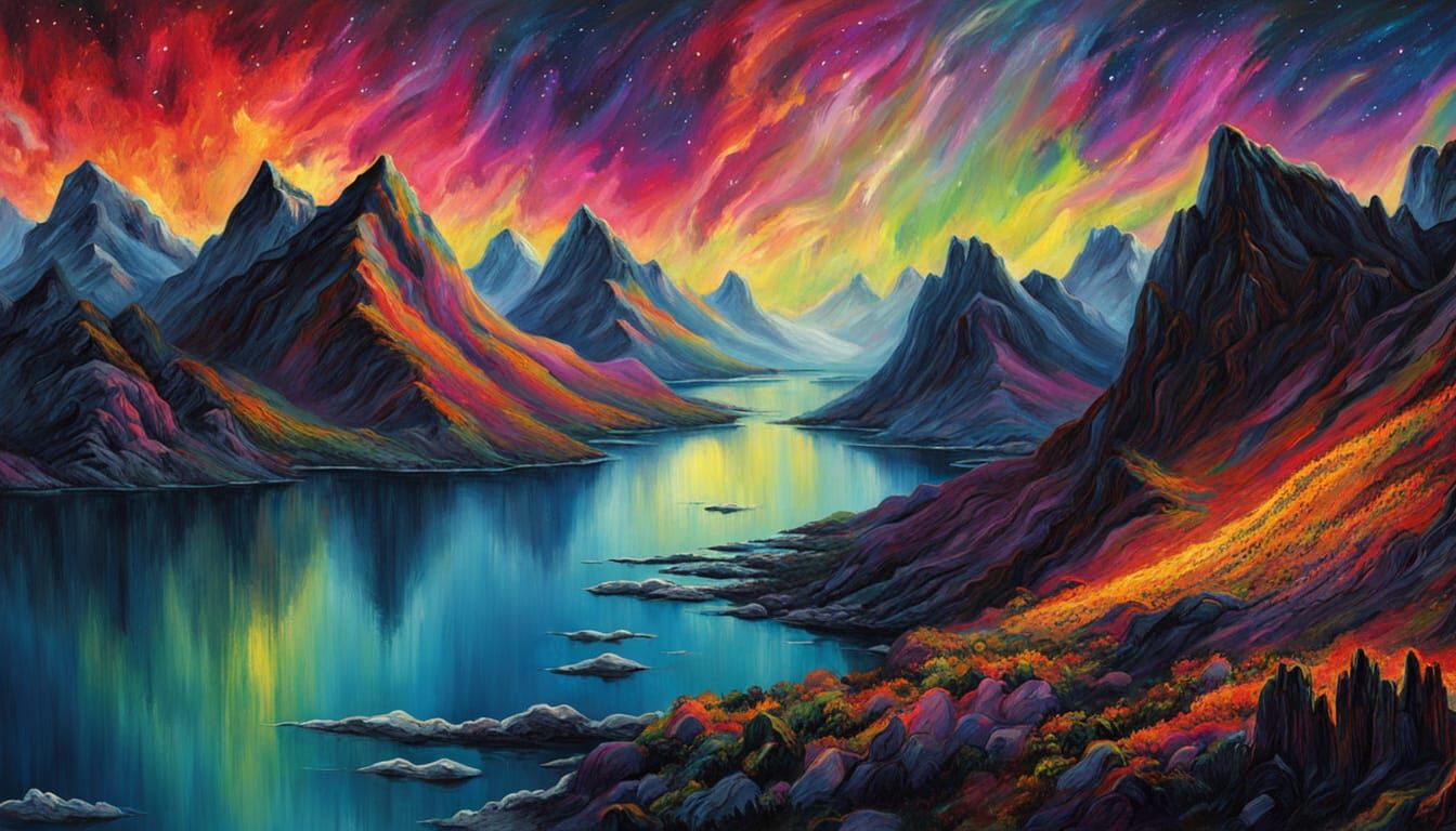 Aurora Above the Fjord