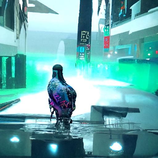 Pigeon water god