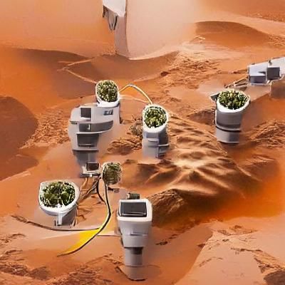 A cannabis-powered power plant on Mars.