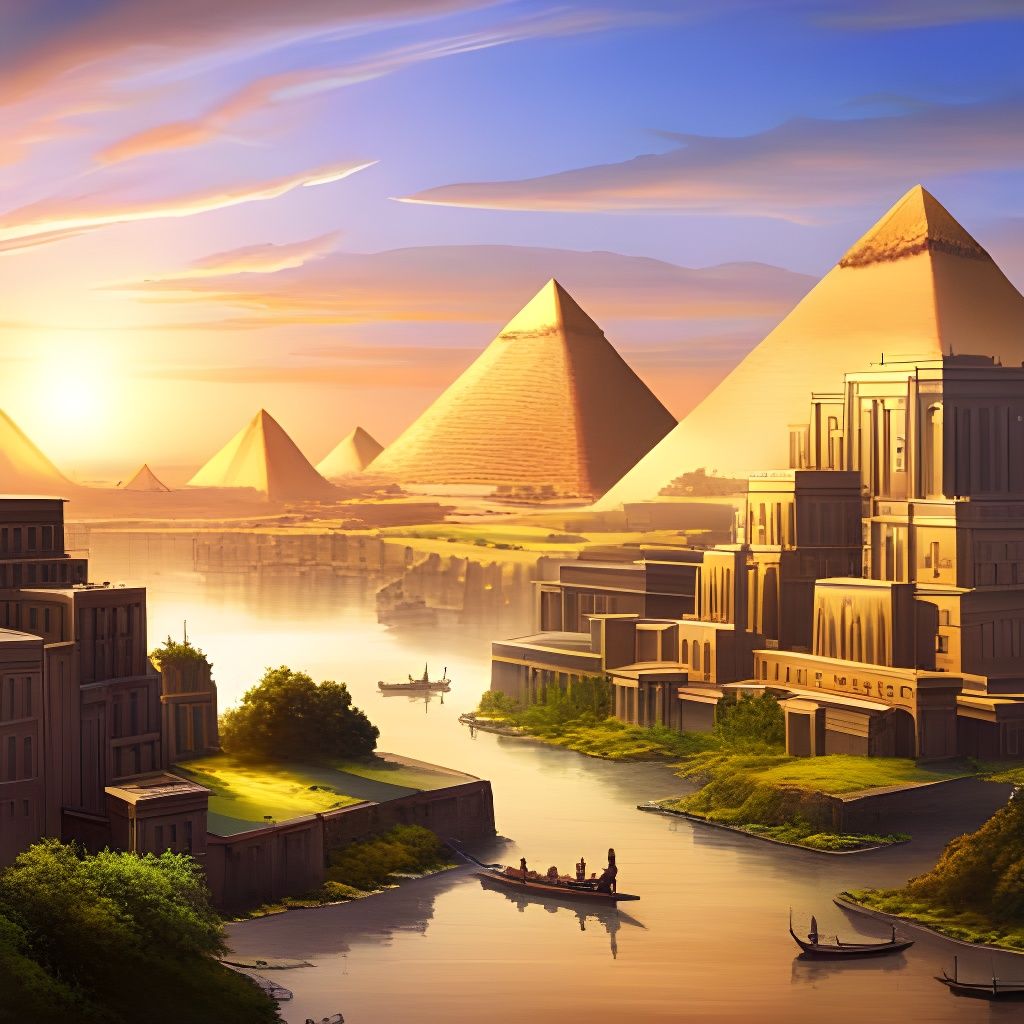 Palace on the Nile  by @Isaac