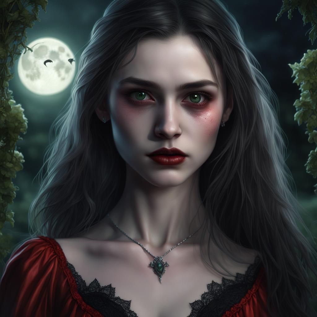 Vampire Queen - AI Generated Artwork - NightCafe Creator