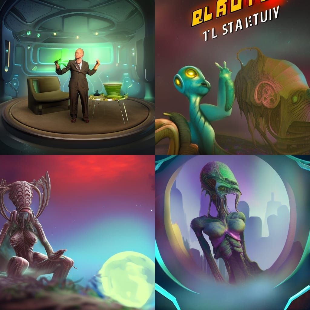 alien talk show host