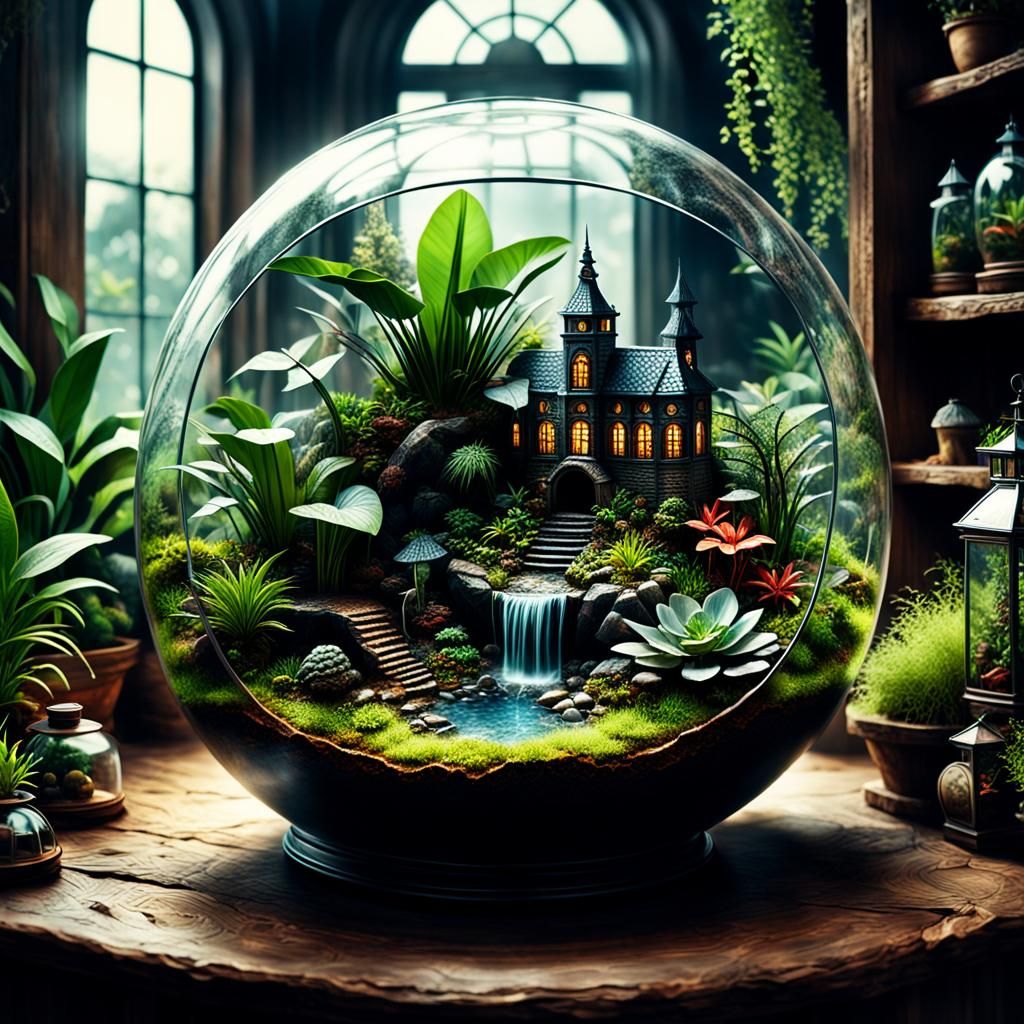 Terrarium.   by @Suz