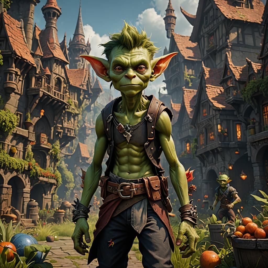 twink goblin with big gyatt in a croptop - AI Generated Artwork - NightCafe  Creator