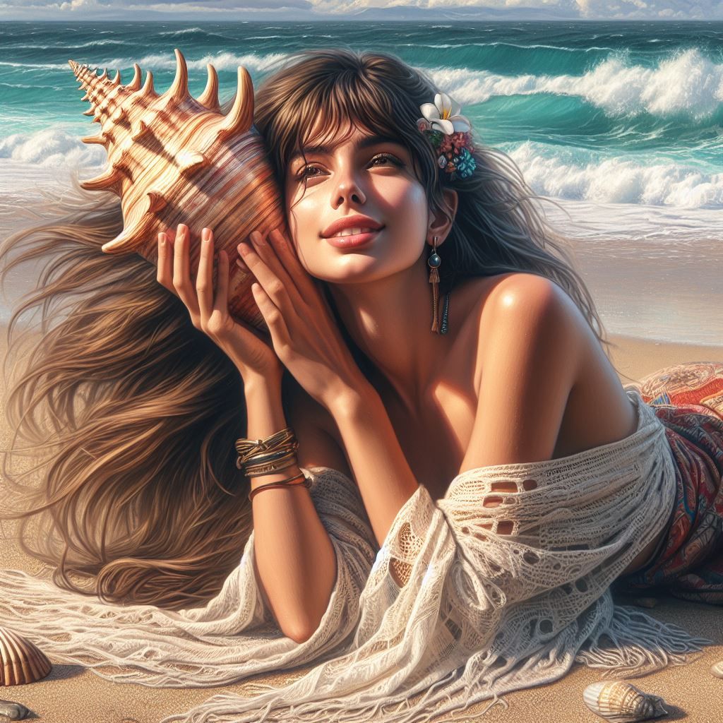 Hearing the sounds of the beach