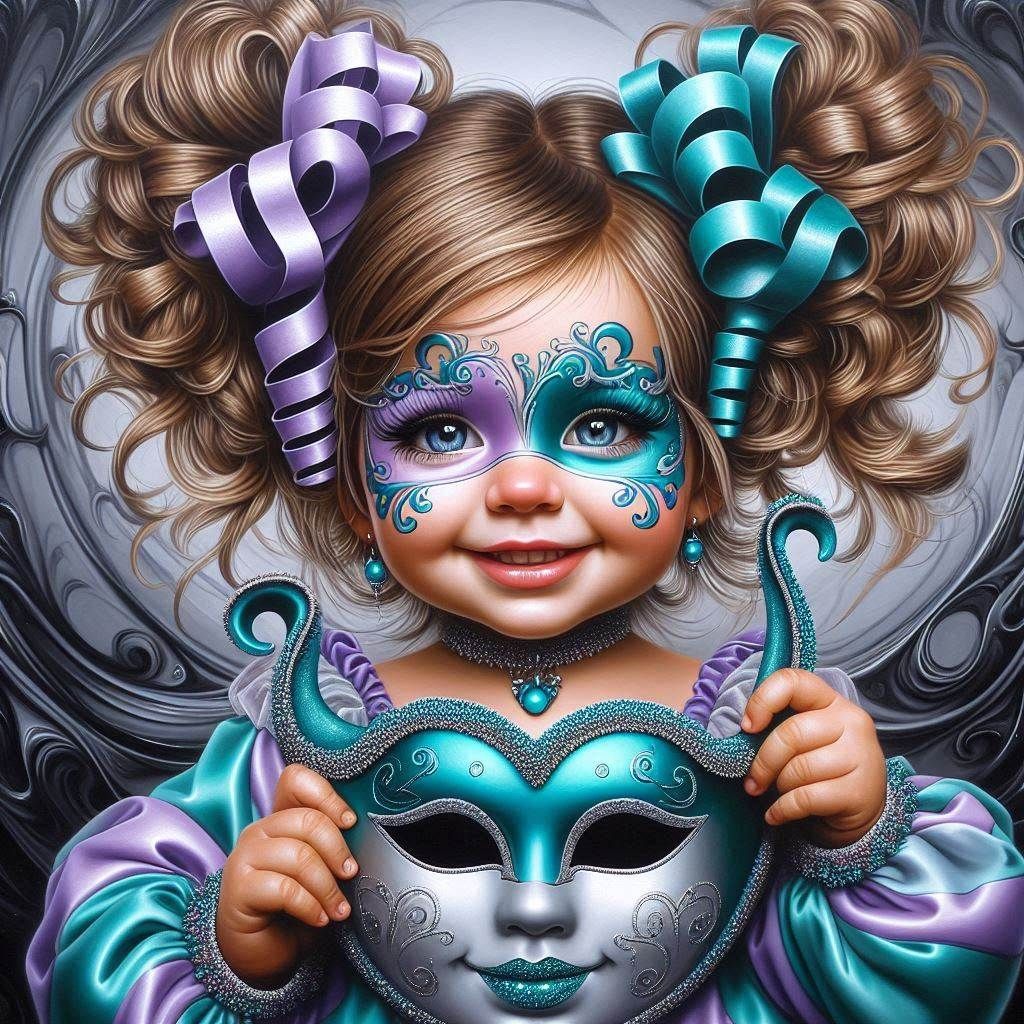 The young Belle of the masquerade