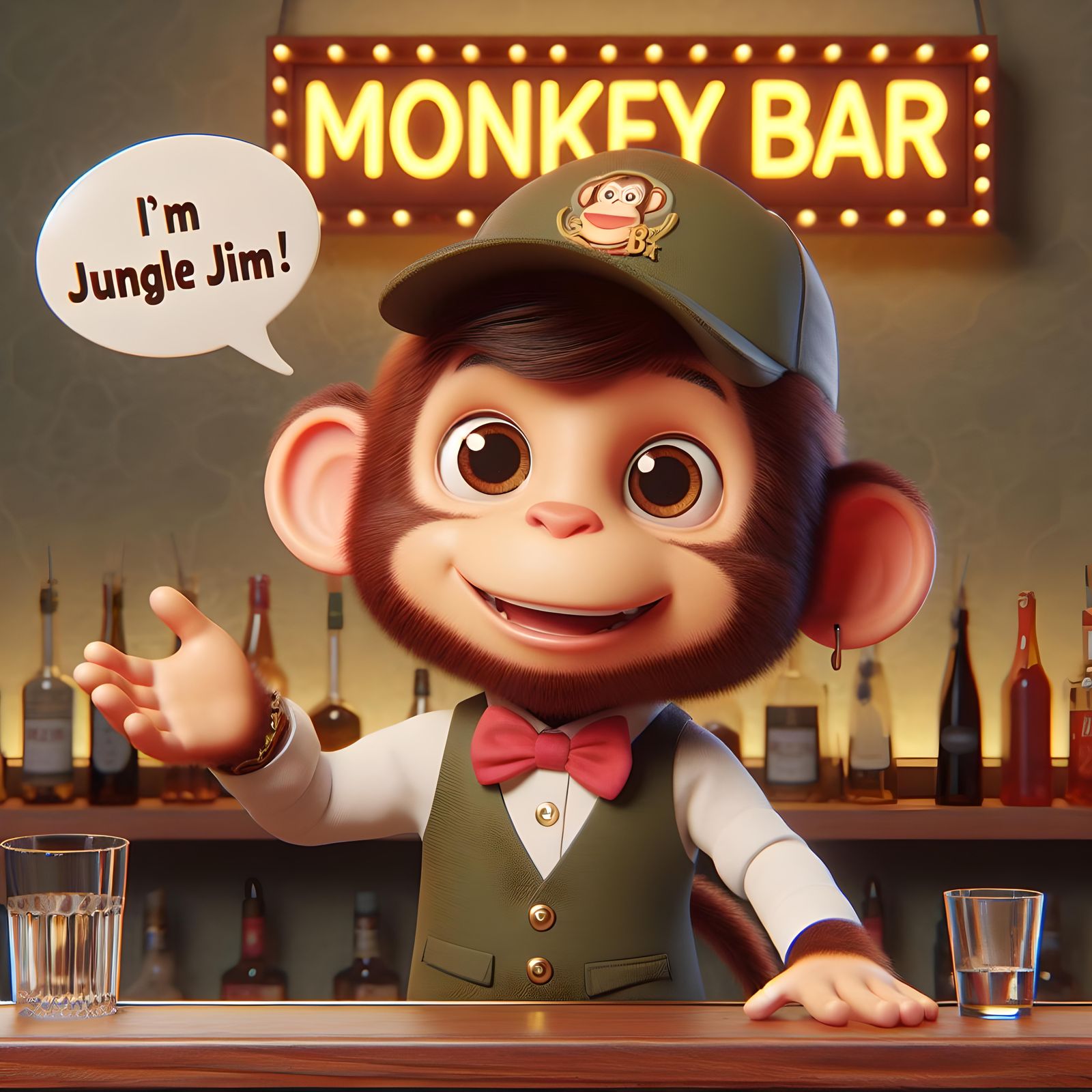 Jungle Jim: The Monkey Bar-Tender