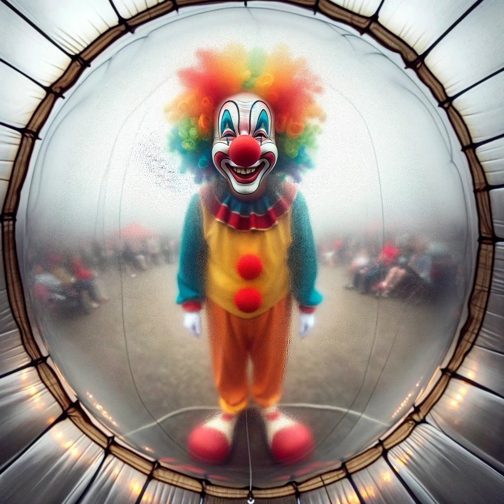You're in a balloon now He He