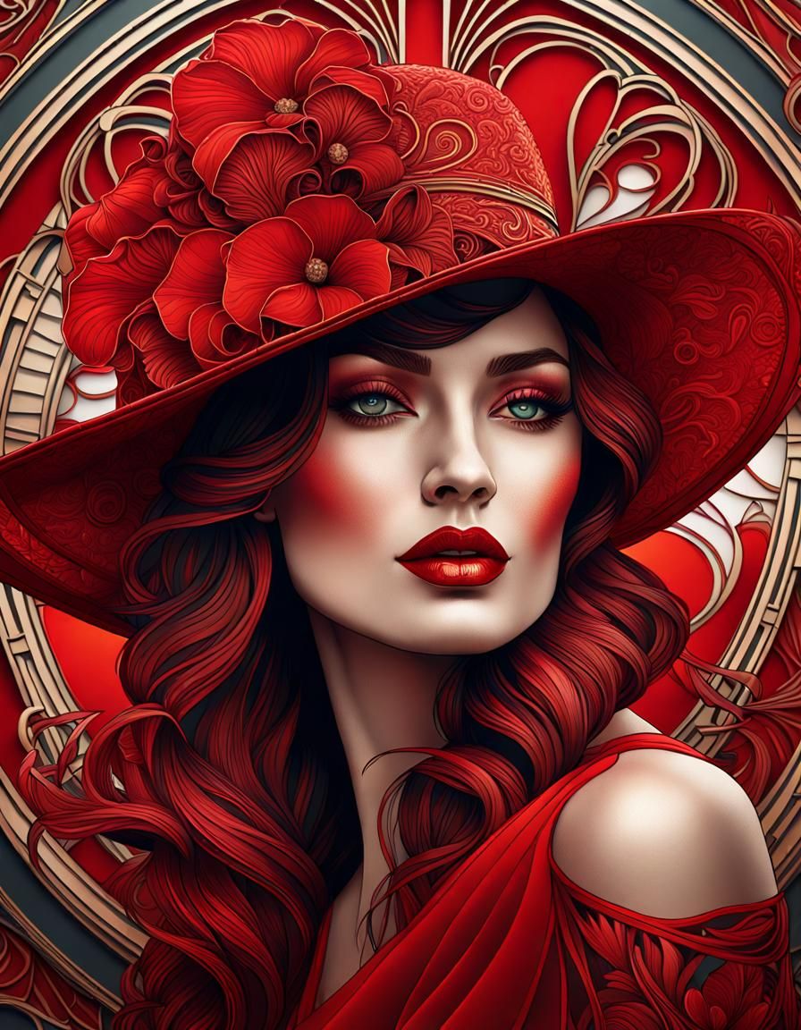 6 Pictures (2/6): Woman in red (Teil 2)