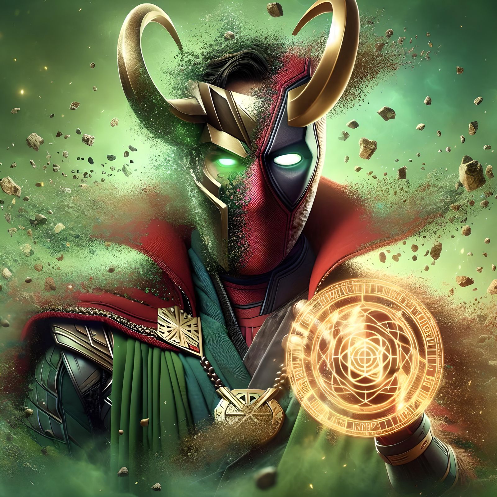 Marvel Character fusion…