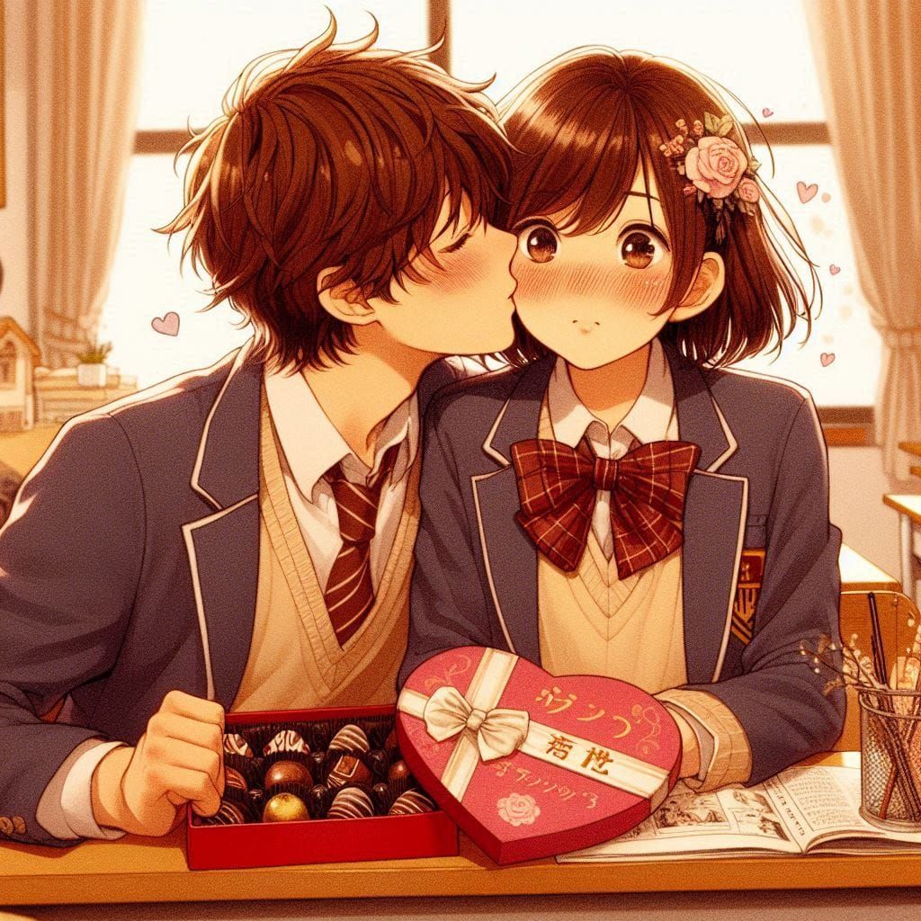 Valentine in Japan  by @Reginmar