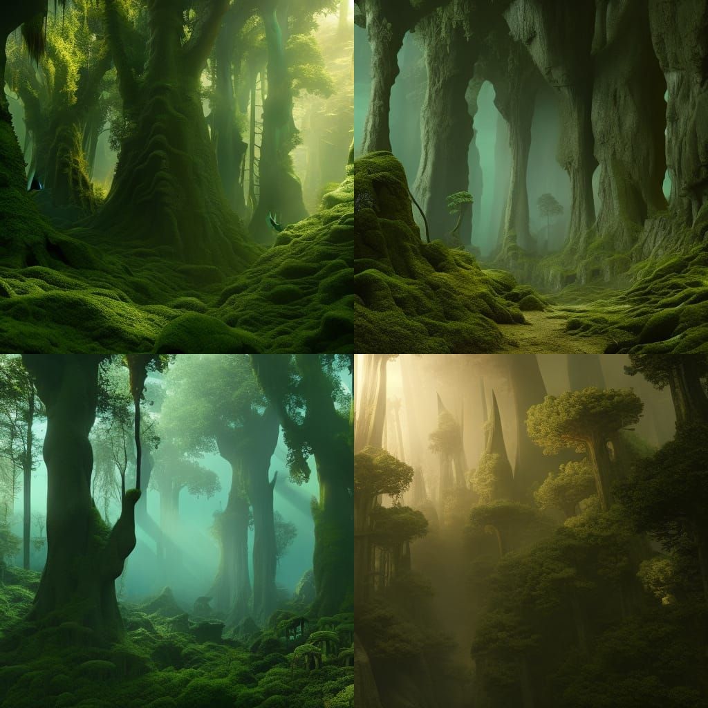 Eldritch forest, haunted woods, lovecraftian forest, nature, cryptid ...