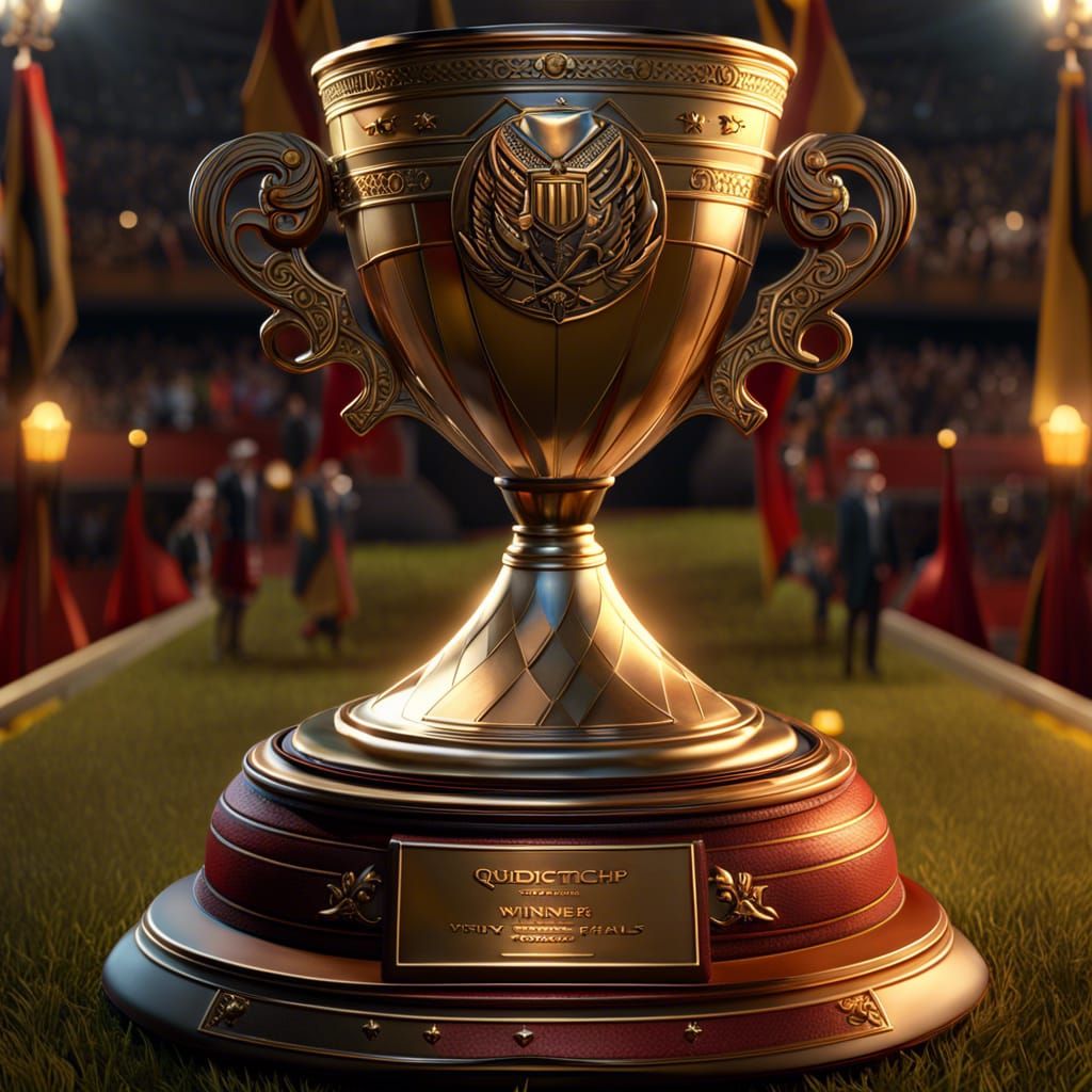 Quidditch cup finals winner trophy - AI Generated Artwork - NightCafe ...