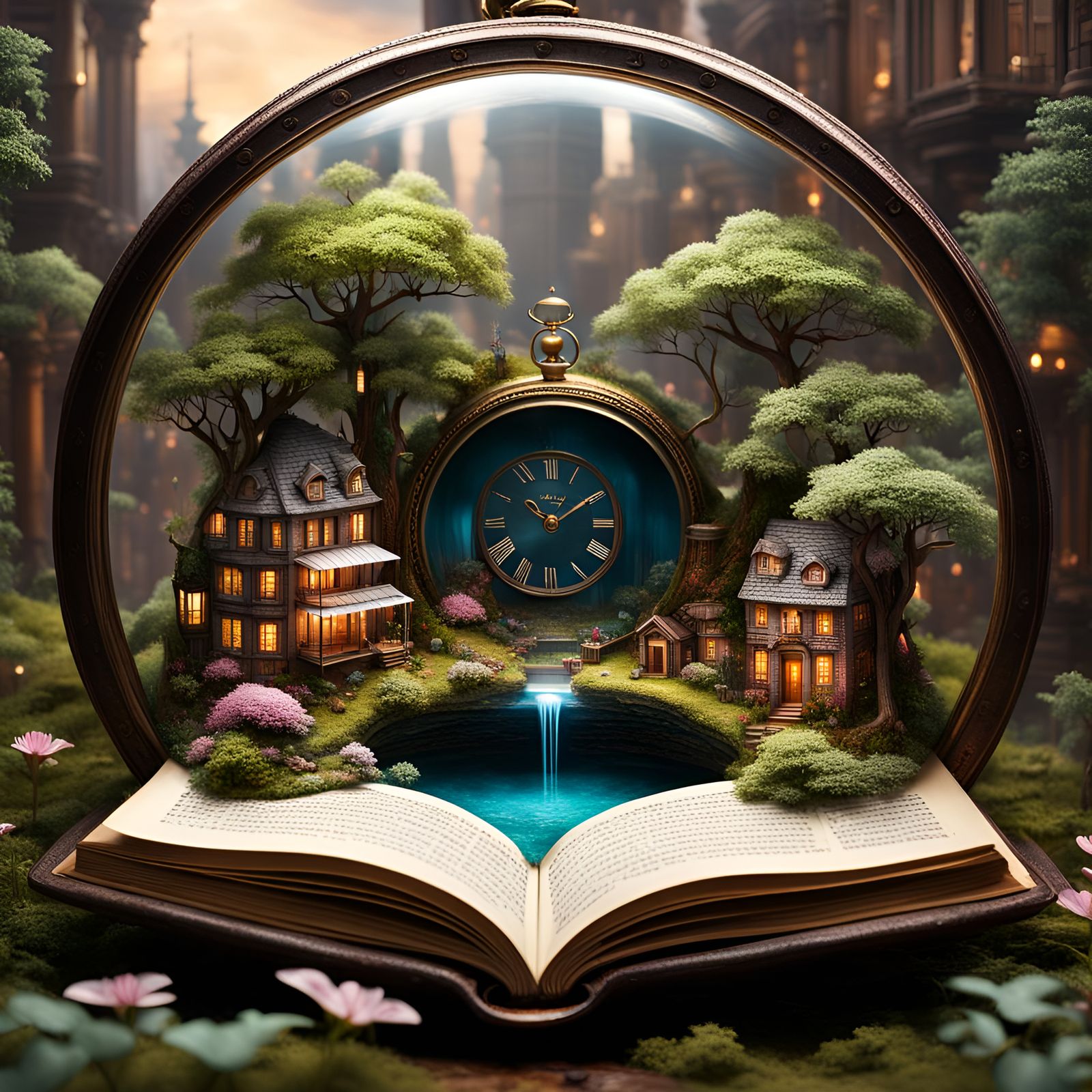 Time in a Book  by @Ned Carlyle