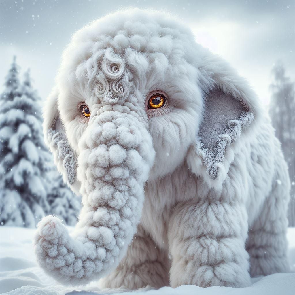 The Snowy Angoraphant.