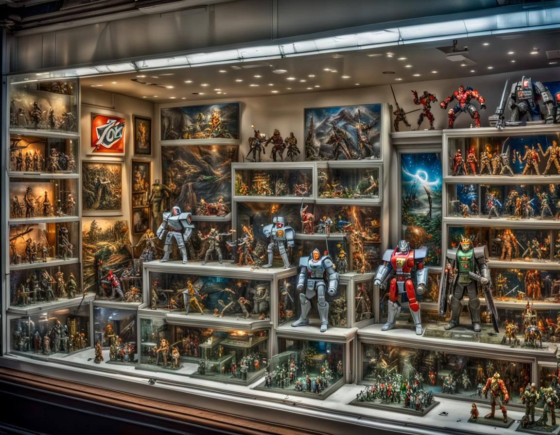 Childhood on Display ( Take place in the 80's)  by @MrLove