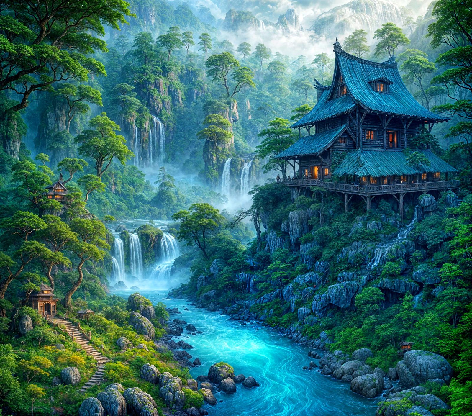 Middle of somewhere   by @Shimmeringcosmos