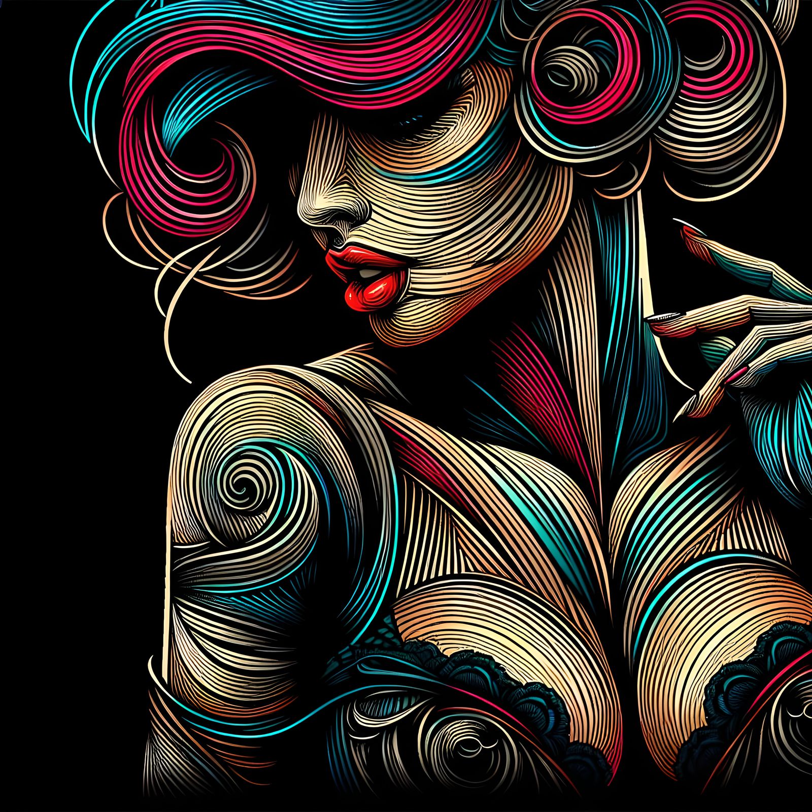 Veiled Glances