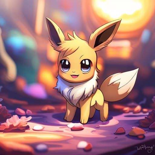 Cartoon Evee - AI Generated Artwork - NightCafe Creator