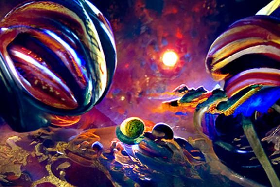 Celebration of planets