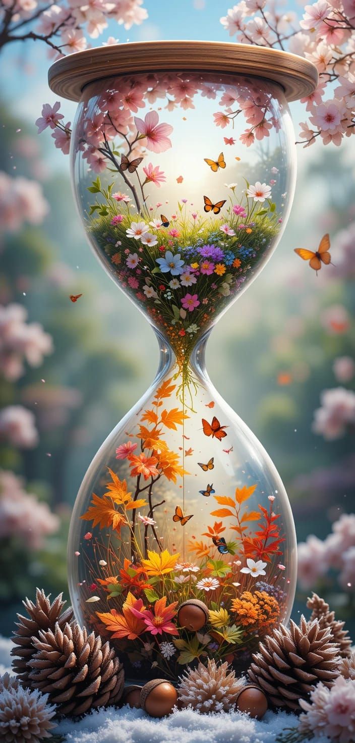 Four Season's Hourglass