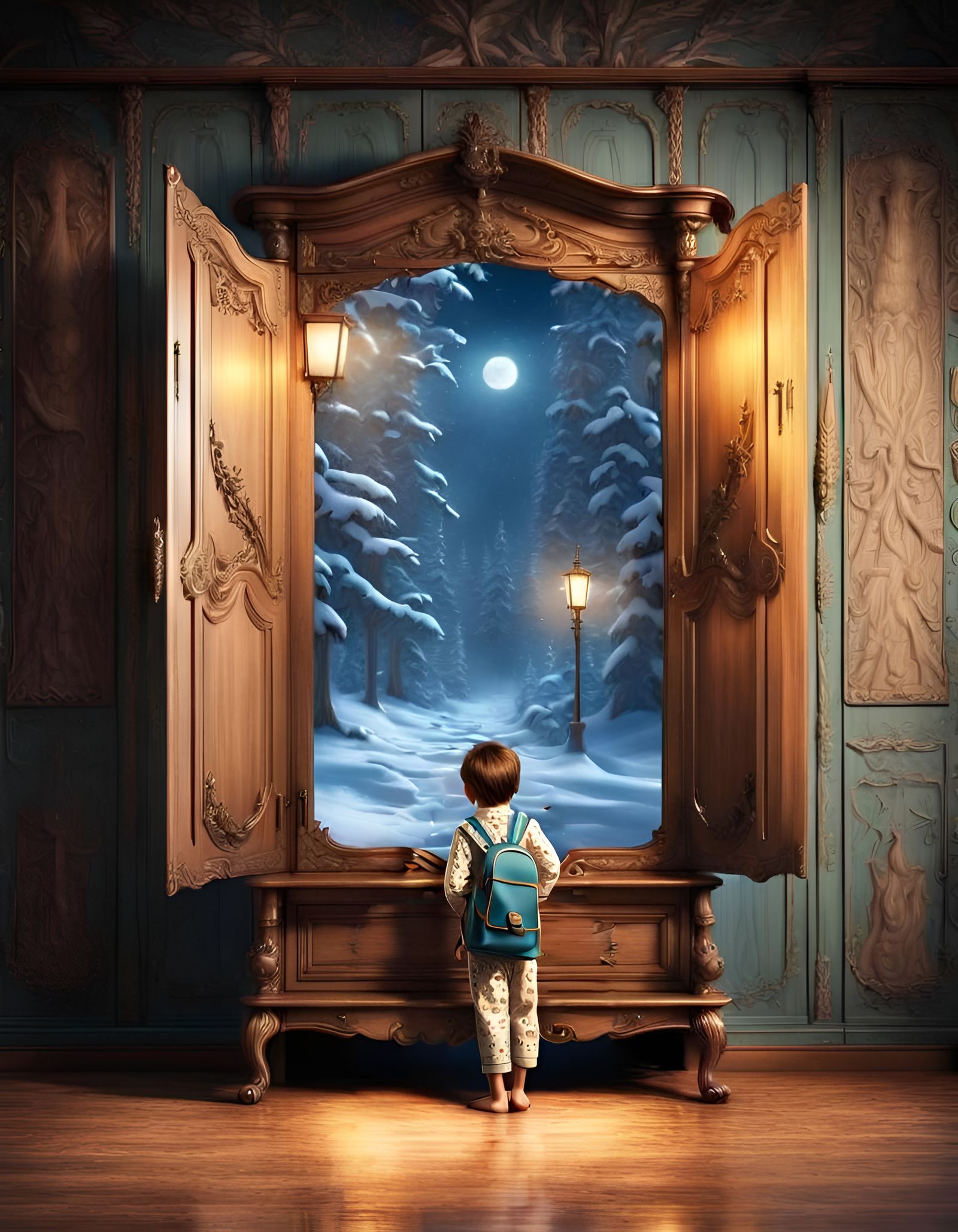 The path to Narnia  by @Edana