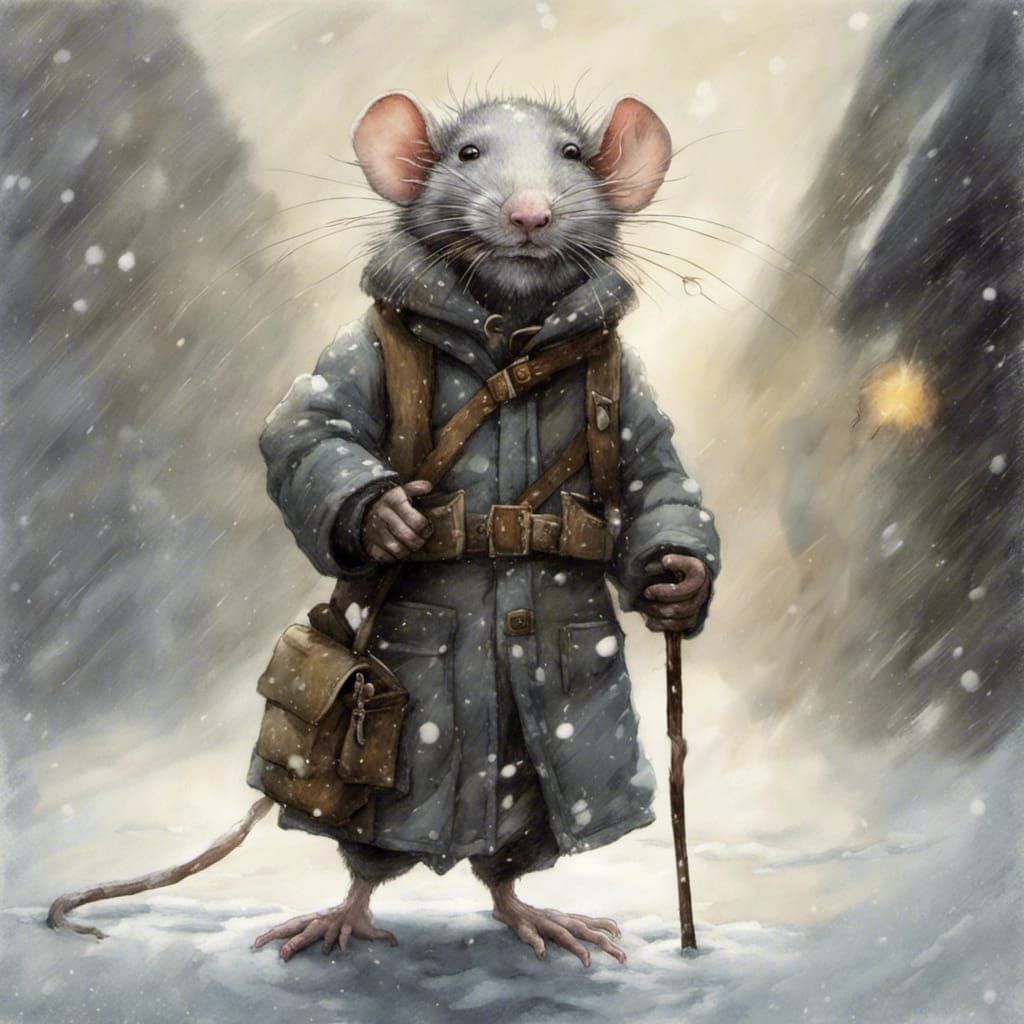 adventurer rat - AI Generated Artwork - NightCafe Creator