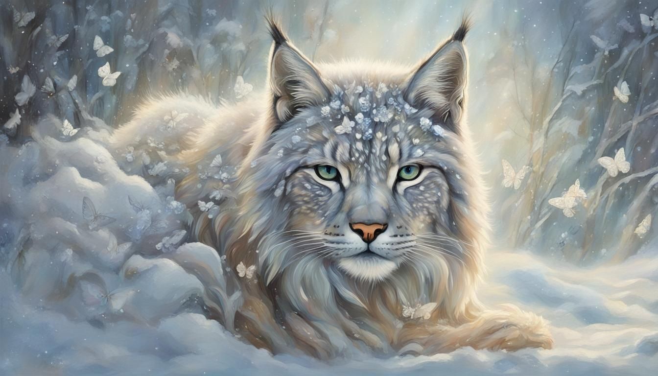 Elegant Show Canada lynx