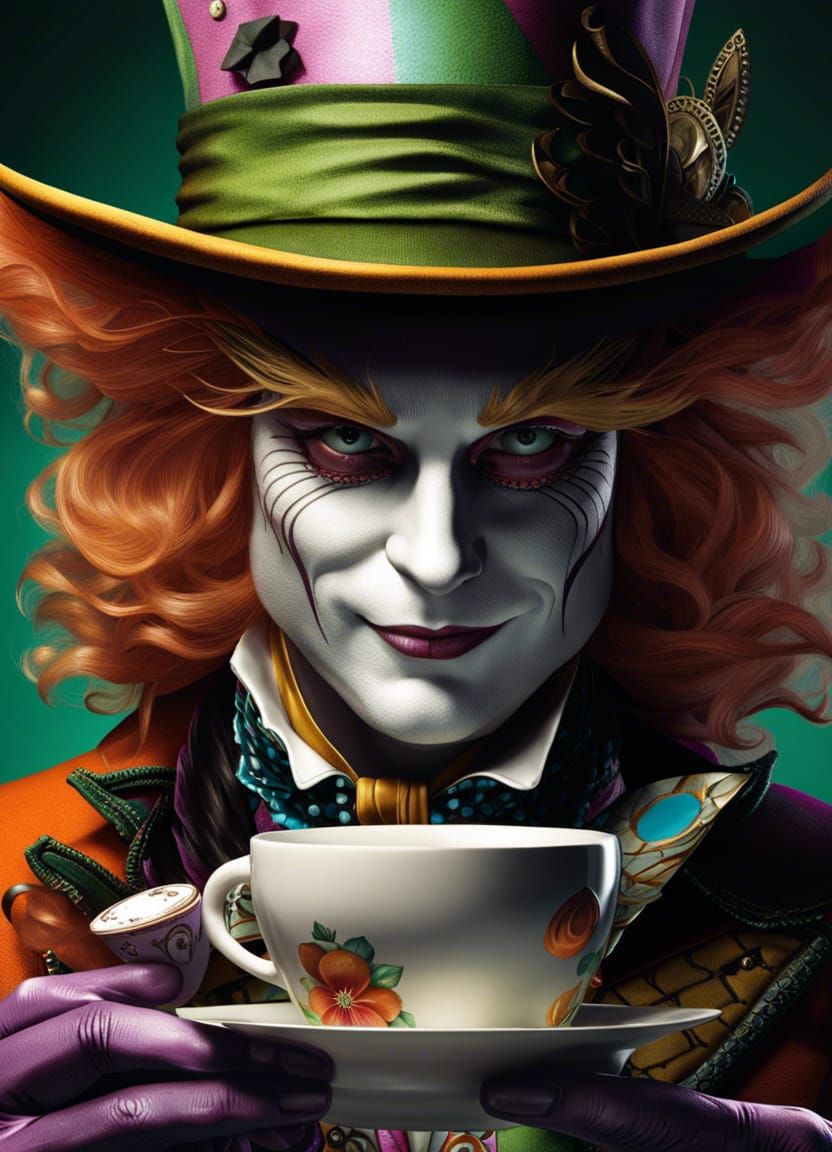 Mad Hatter - AI Generated Artwork - NightCafe Creator