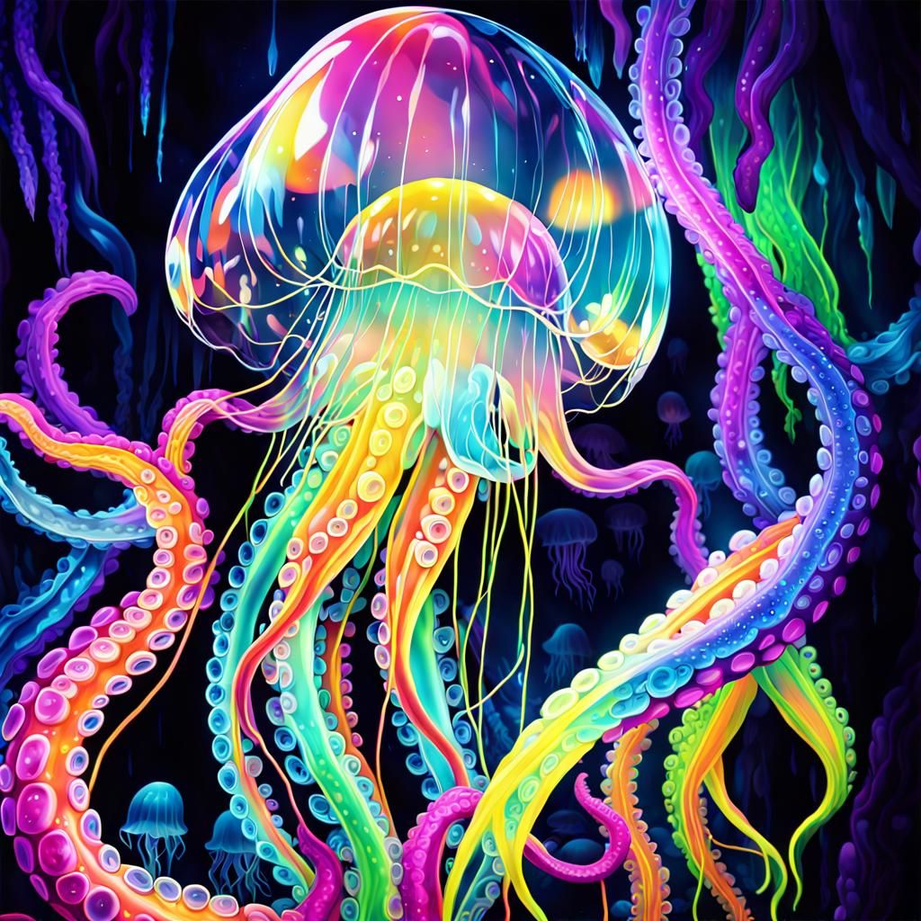 Neon Fluorescent Colors crystal lite-bright)  by @Kitcalyx