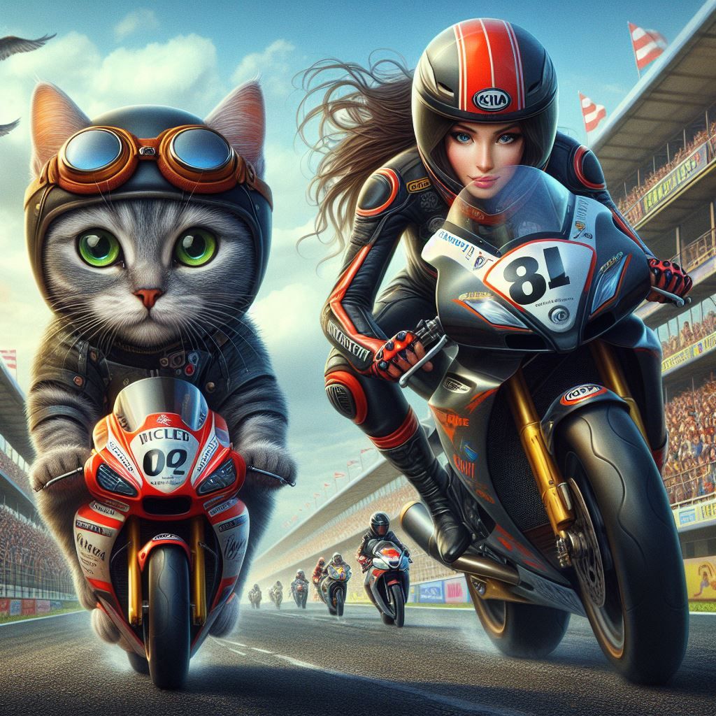 Biker race