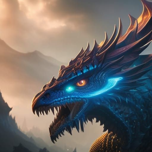 Beautiful Dragon  by @RoseCasino