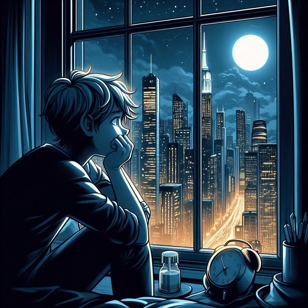 I should be sleeping