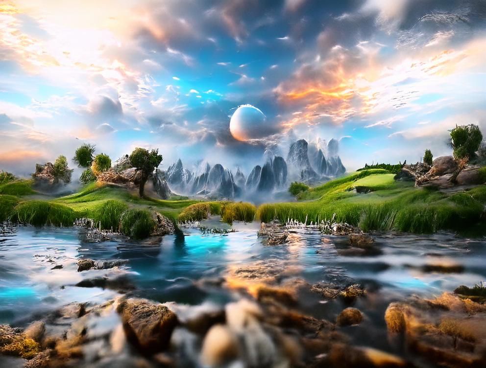 Fantasy landscape