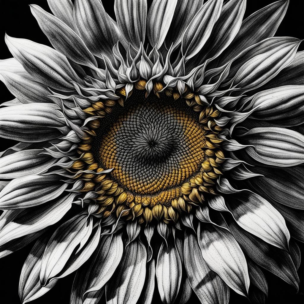 Botanical Ink Drawing