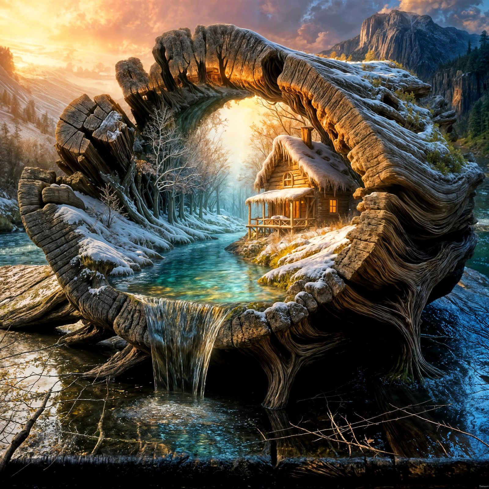 Within the Heart of the Root  by @eFuoriPiove