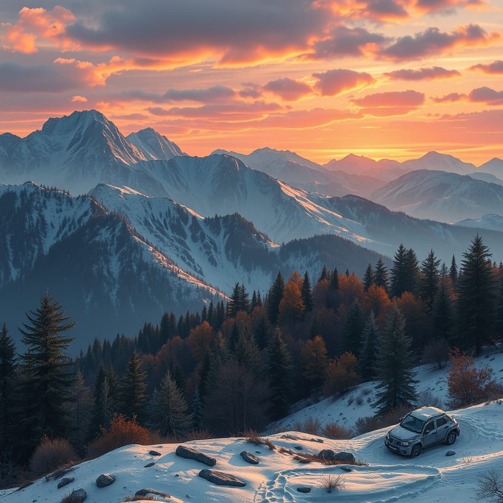 White Dove Smiles Beside Black Crow with Snowy Wings