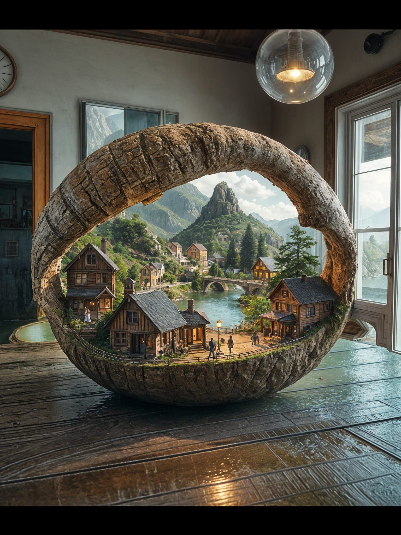 A world in a shell  by @RatzeP2