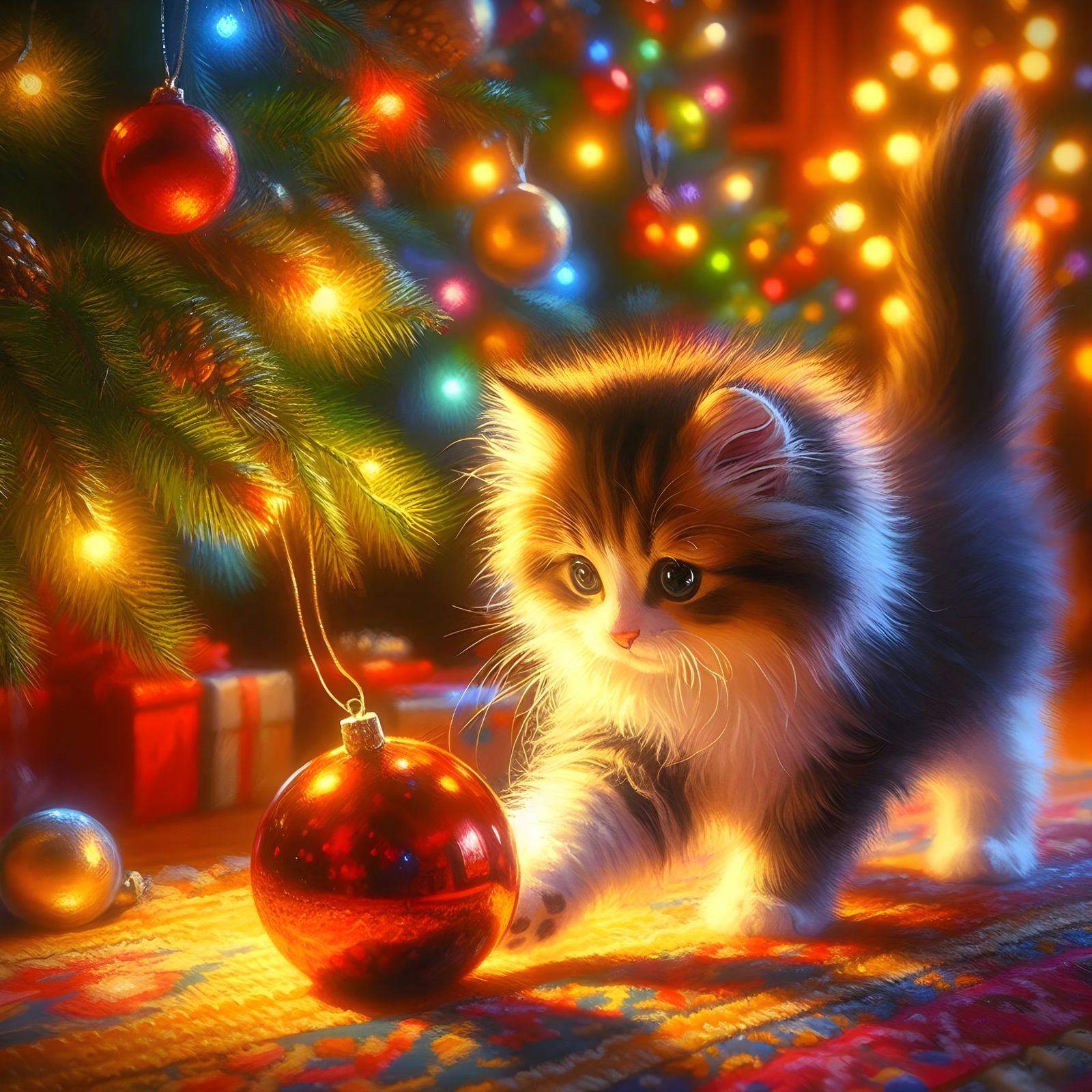 Christmas Cat #8